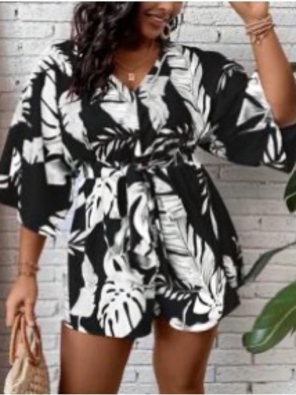 SHEIN Curve Romper